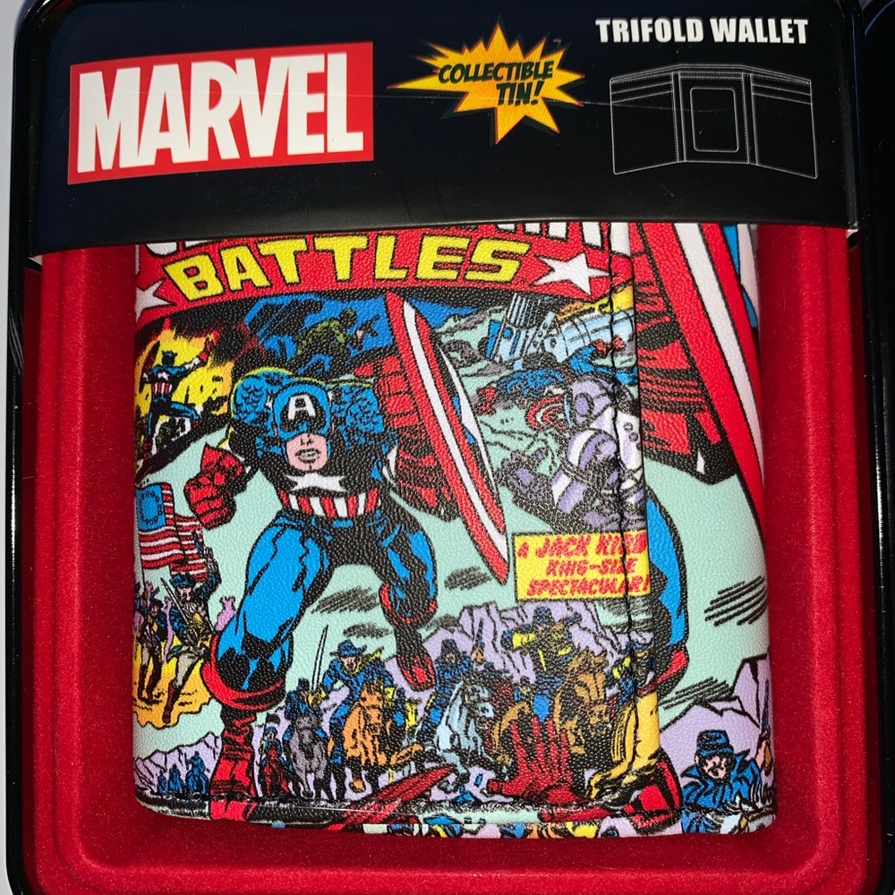 Marvel captain america wallet